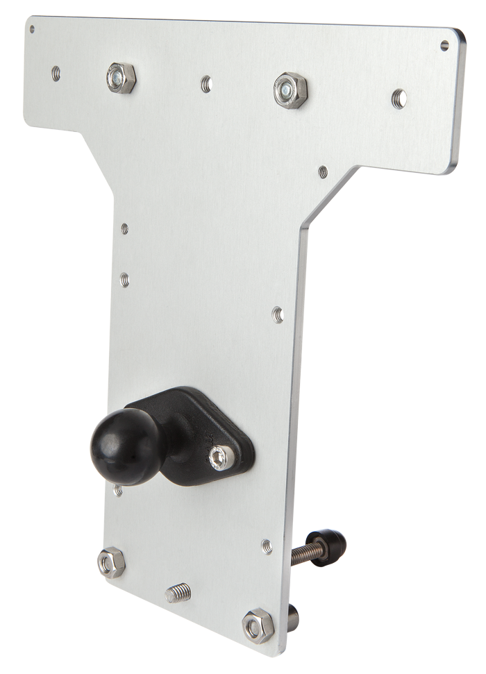Magnetic holder for the LOGISTIK-Navigator active charging holder.